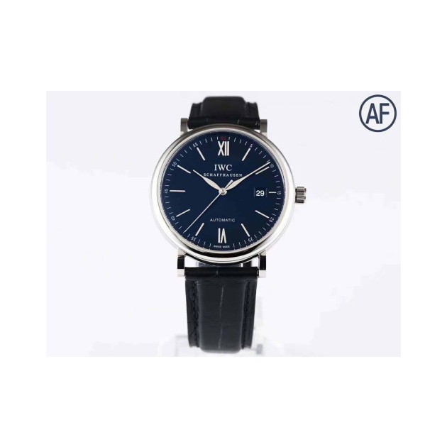 IWC 아이더블유씨 포르토피노 클래식 오토매틱 블루다이얼