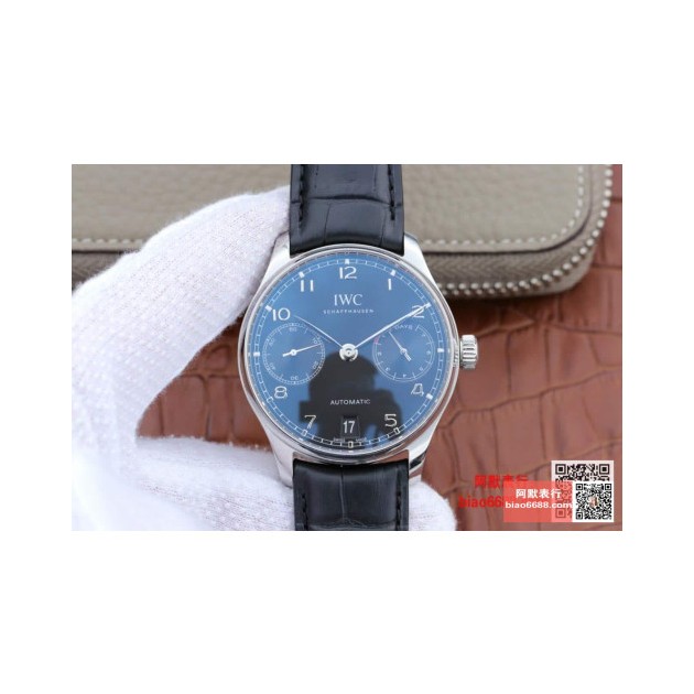 IWC 아이더블유씨 포르투기저 세븐데이즈 스틸 블랙다이얼