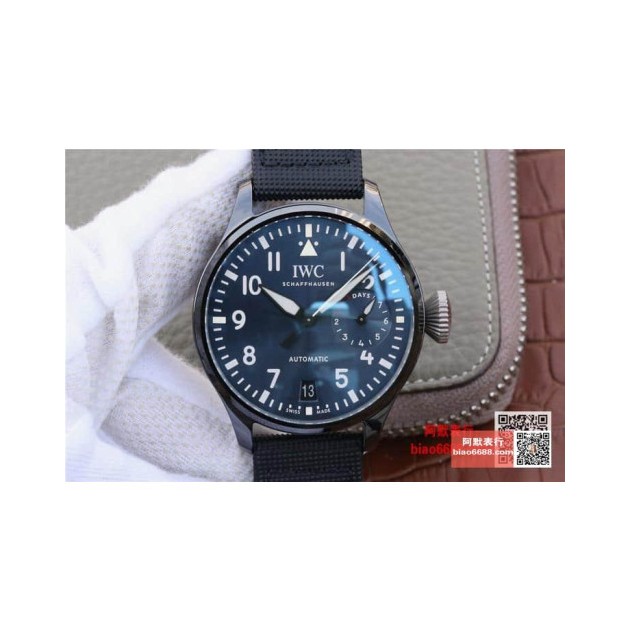 IWC 아이더블유씨 빅 파일럿 세라믹 블랙 블루다이얼