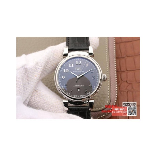 IWC 아이더블유씨 다빈치 오토매틱 스틸 그레이다이얼