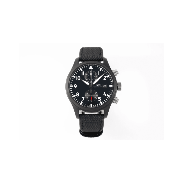 IWC 아이더블유씨 파일럿 플라이백 크로노그래프 검판 44mm
