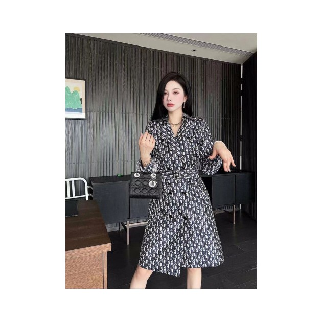 DIOR 디올 오블리크 트렌치코트