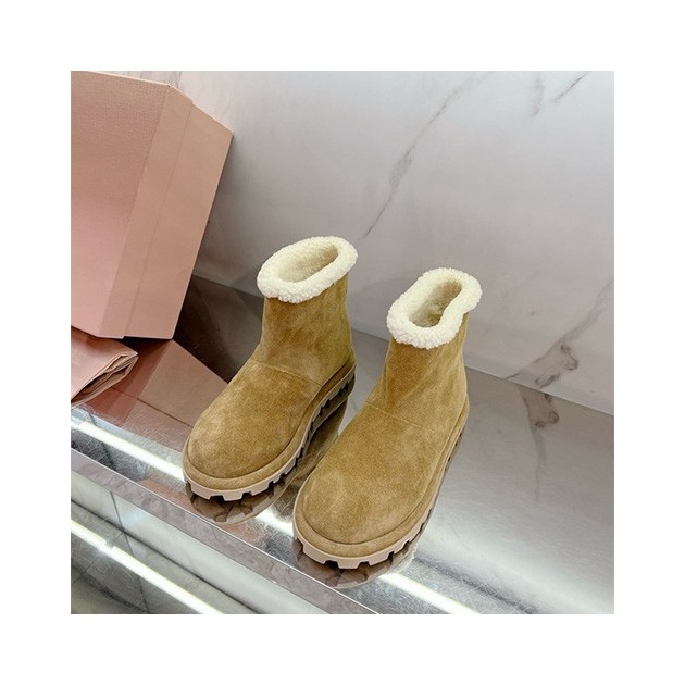 MIUMIU 미우미우 여성용 스노우 부츠 M26696-2 2024/신상