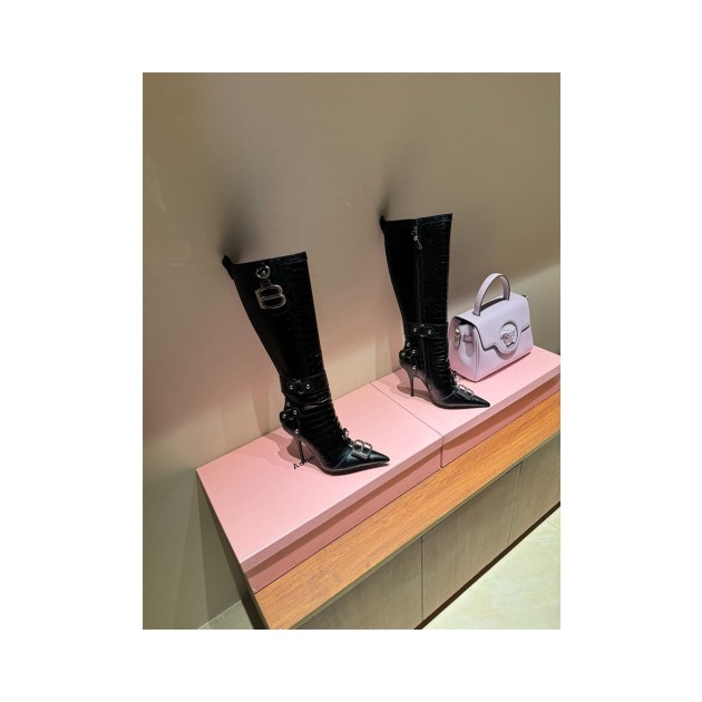 BALENCIAGA 발렌시아가 여성용 롱 부츠 (굽높이10.5CM) B98200 2024/신상