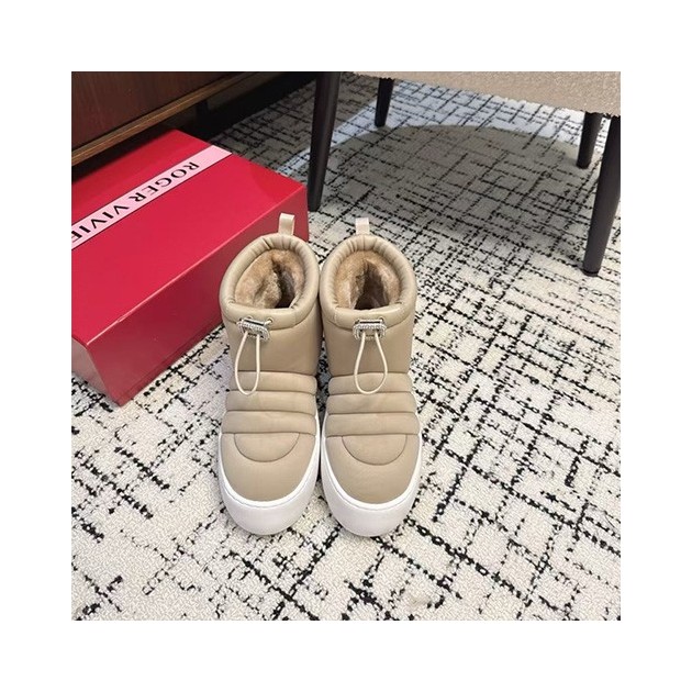 ROGER VIVIER 로저비비에 여성용 스노우 부츠 (굽높이5CM) R56278-1 2024/신상 블랙,브라운 2color