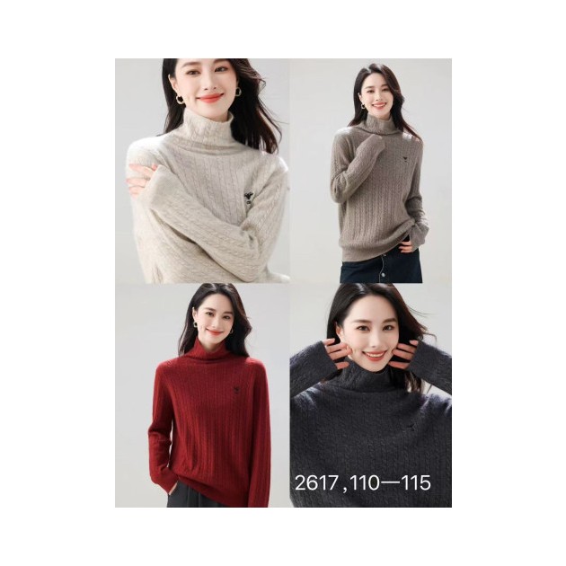 DIOR 디올 울캐시 자수 니트 수입