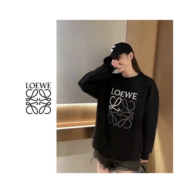 LOEWE 로에베 아나그램 기모 맨투맨 2COLOR