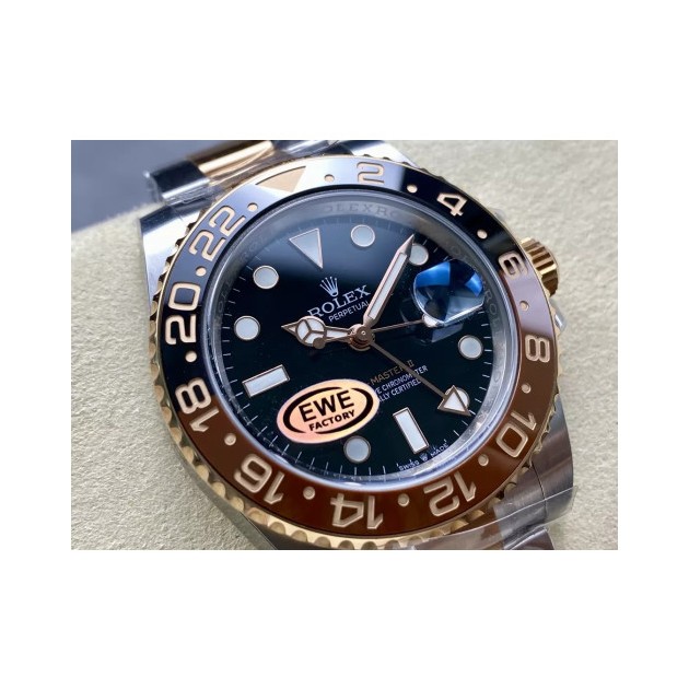 ROLEX 로렉스 GMT마스터 2 루트비어 콤비 40mm 126715