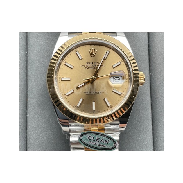 ROLEX 로렉스 데이저스트 옐로우 골드 YG 다이얼 콤비 41mm
