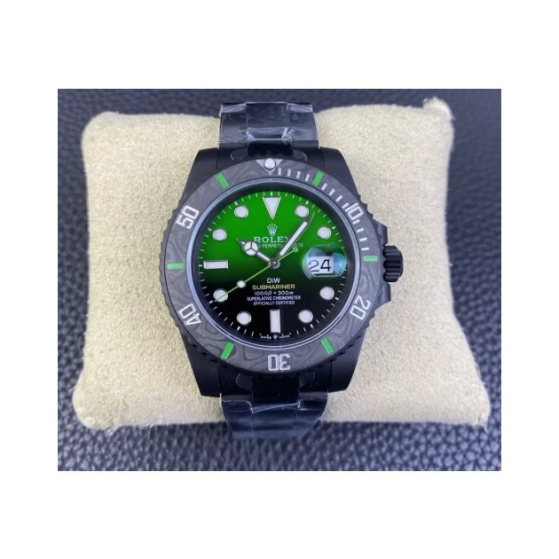 ROLEX 로렉스 서브마리너 커스텀 블랙/그린 다이얼