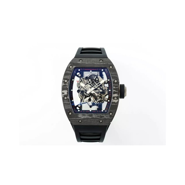 RICHARD MILLE 리차드밀 부바왓슨 블랙 카본 케이스 블랙 포인트 블랙 밴드 RM-055 3COLOR