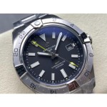 BREITLING 브라이틀링 어벤저 오토매틱 GMT44 1:1 베스트 에디션 블랙 다이얼 44mm