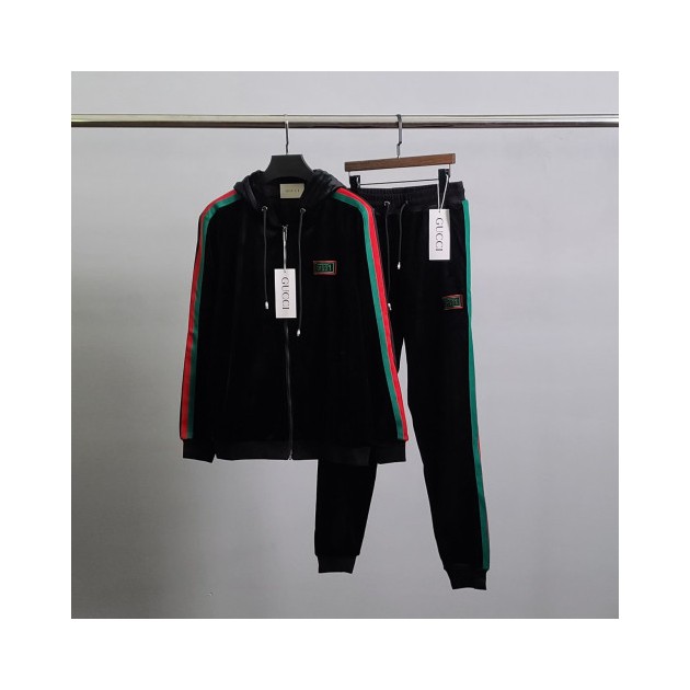 GUCCI 구찌 1921 벨벳 트레이닝 세트