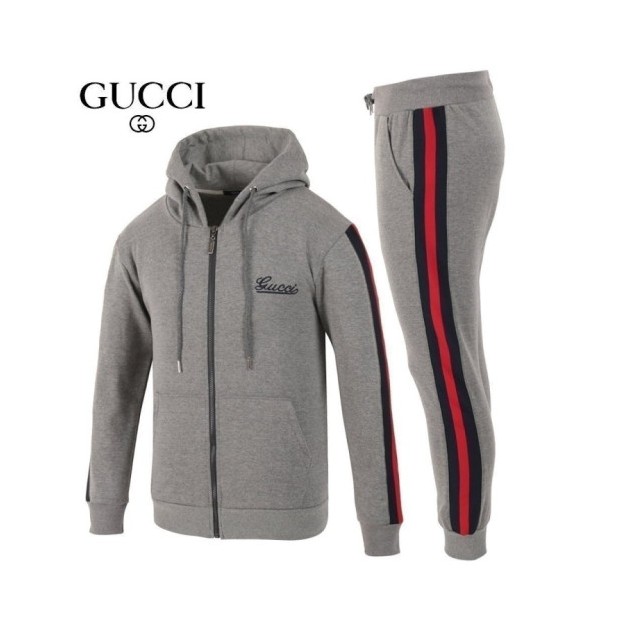GUCCI 구찌 히든 라인 후드집업 셋트