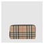 BURBERRY 버버리 빈티지 E-캔버스 지퍼월렛 80166121