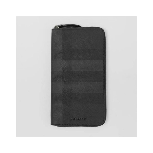 BURBERRY 버버리 체크 지퍼 지갑 80548201