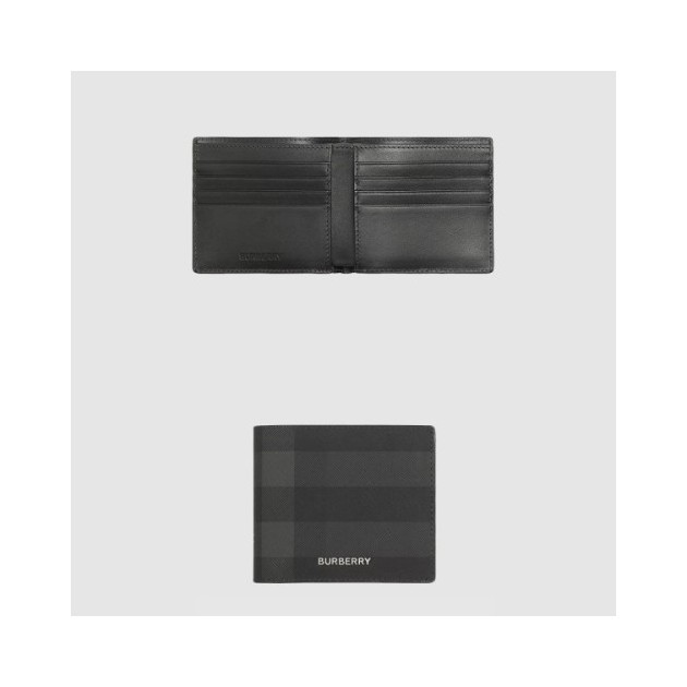BURBERRY 버버리 빈티지 E-캔버스 반지갑 80548231