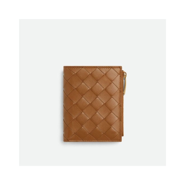 BOTTEGA VENETA 보테가베네타 스몰 카세트 폴더형 지퍼 지갑 742698 3COLOR