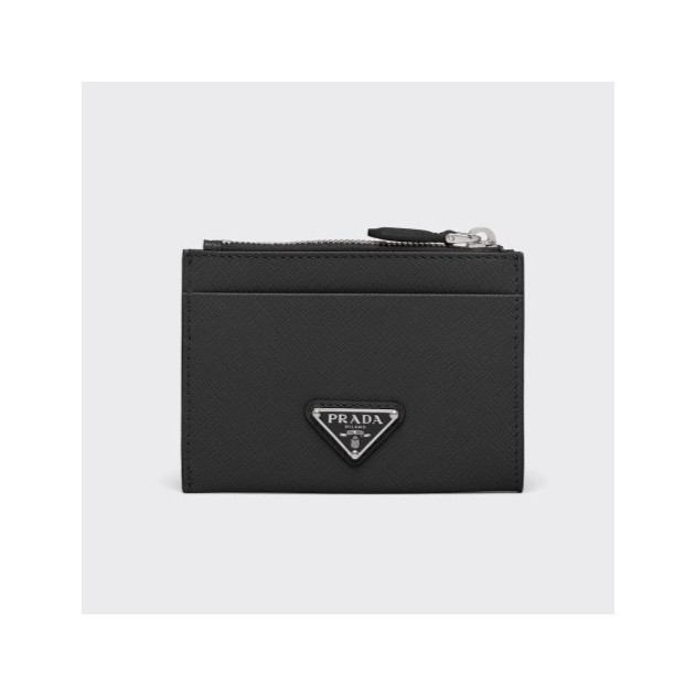 PRADA 프라다 카드지갑 사피아노 가죽 카드홀더 1MC026