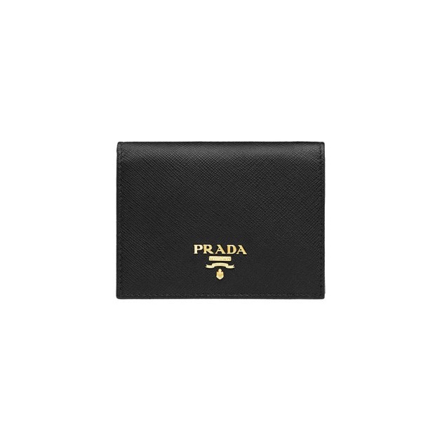 PRADA 프라다 사피아노 트라이앵글 로고 반지갑 1MV021