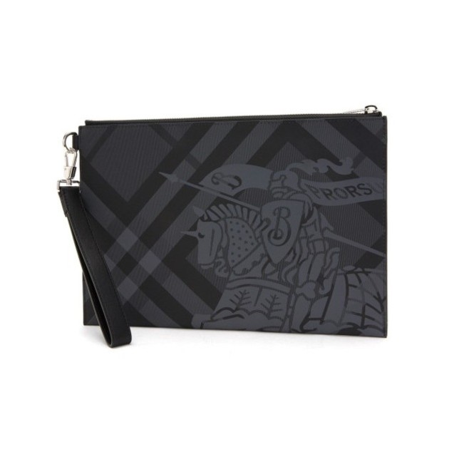 BURBERRY 버버리 체크 클러치백 8006073