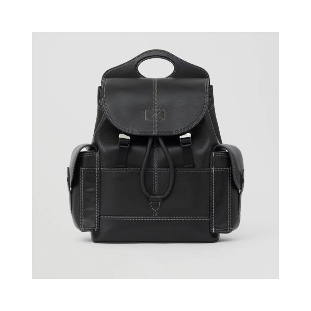 BURBERRY 버버리 레더 포켓 백팩 80547681
