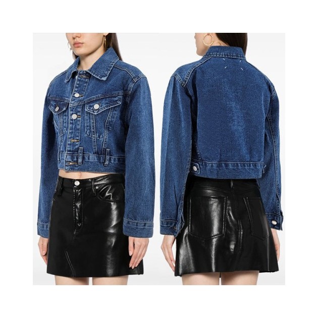 MAISON MARGIELA 메종마르지엘라 크롭 데님자켓 2COLOR
