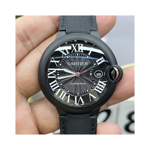 CARTIER 까르띠에 발롱 블루 오토매틱 워치 WSBB0015