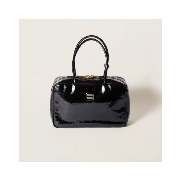 MIUMIU 미우미우 나플락 페이턴트 가죽 보백 5BB117 2COLOR