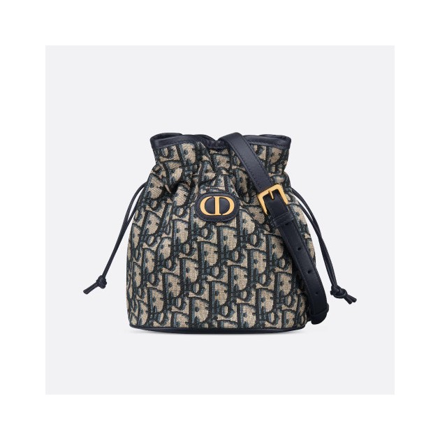 DIOR 디올 드로우스트링 미니 버킷백 S2374