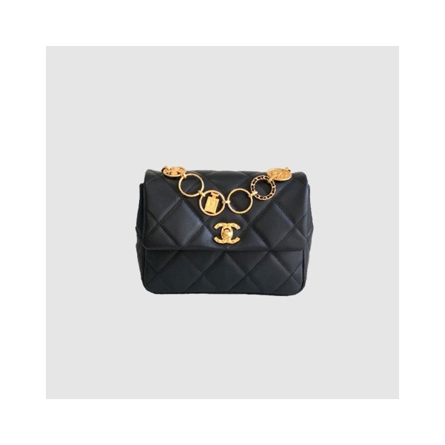 CHANEL 샤넬 펜던트 체인 플랩백 미니 AS4274