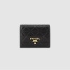 PRADA 프라다 모노크롬 카드지갑 1M0204