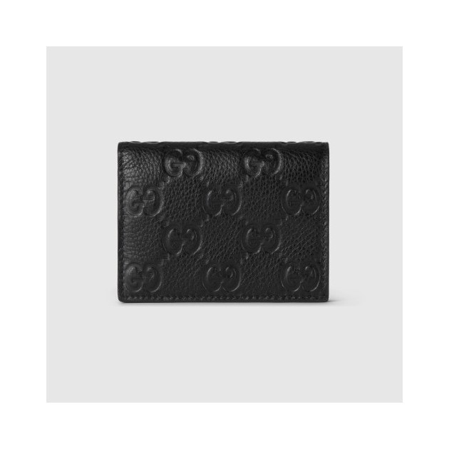 GUCCI 구찌 GG 엠블럼 미니 지갑 815901
