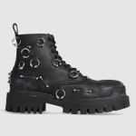 BALENCIAGA 발렌시아가 여성용 부츠 트랙터 콤뱃 부츠 763495