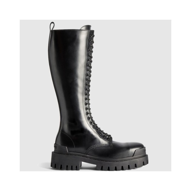 BALENCIAGA 발렌시아가 여성용 부츠 트랙터 콤뱃 부츠 763557