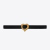 SAINT LAURENT 생로랑 양가죽 하트 벨트 650322 (30mm) 2COLOR