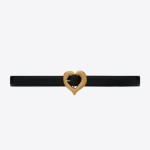 SAINT LAURENT 생로랑 양가죽 하트 벨트 650322 (30mm) 2COLOR