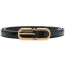 SAINT LAURENT 생로랑 빈티지 니들 버클 벨트 732242 (15mm)