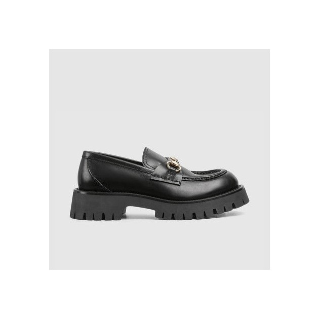 GUCCI 구찌 여성용 로퍼 홀스빗 러그 솔 로퍼 816337