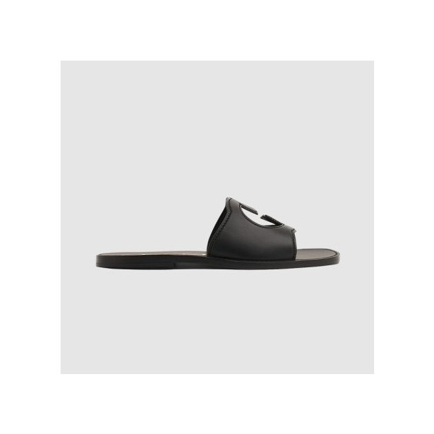 GUCCI 구찌 여성용 샌들 인터로킹 G슬라이드 샌들 693278