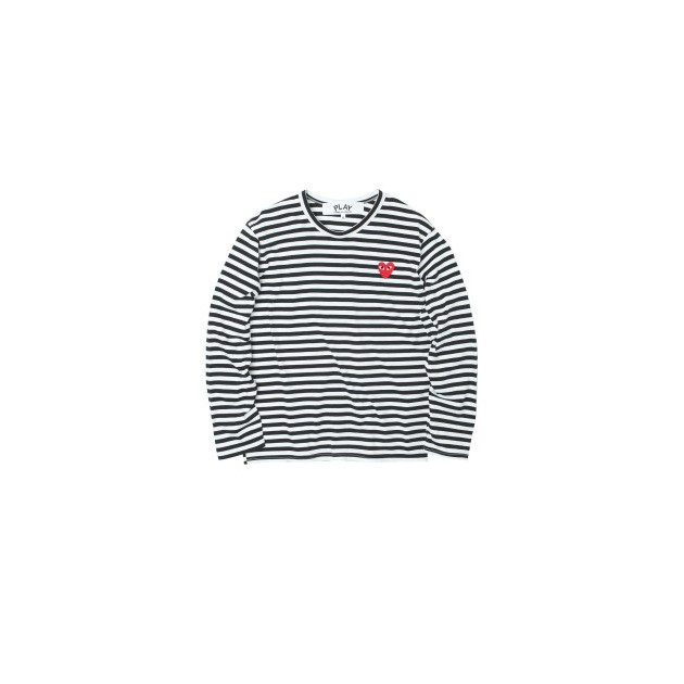COMME DES GARCONS 꼼데가르송 하트 단가라 긴팔 3COLOR