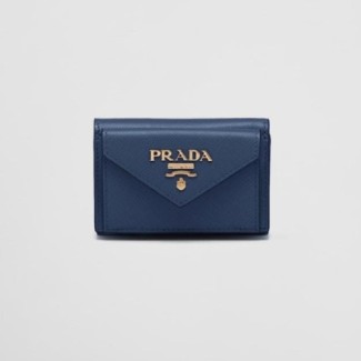 PRADA 프라다 스몰 사피아노 가죽 지갑 1MH021 2COLOR