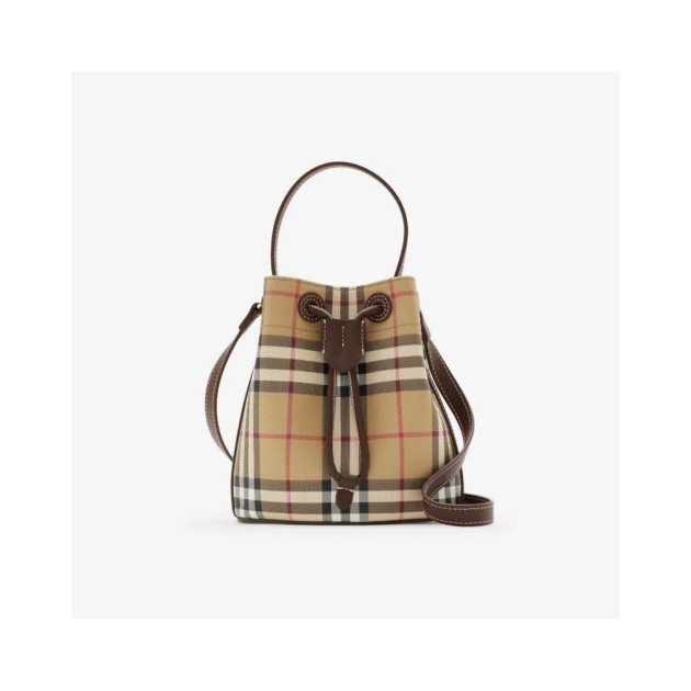 BURBERRY 버버리 미니 체크 버킷백 81004881