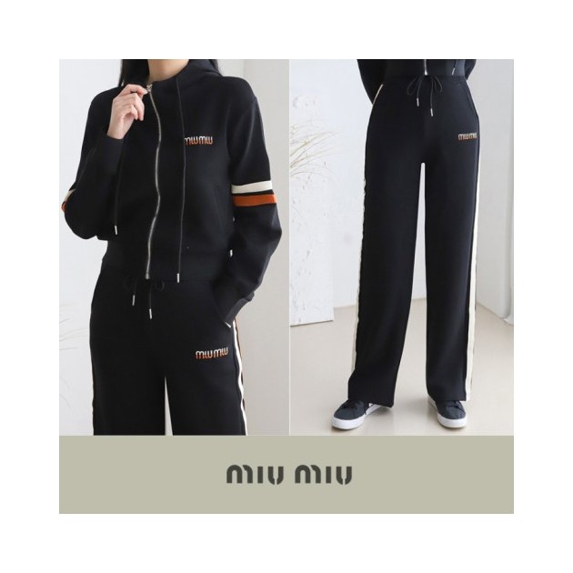 MIUMIU 미우미우 옆포인트 츄리닝셋트