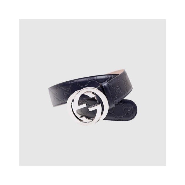 GUCCI 구찌 ‎인터로킹 G 버클 시그니처 벨트 411924 (40mm)
