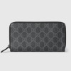 GUCCI 구찌 GG 엠블럼 지퍼 아라운드 지갑 821207 2COLOR