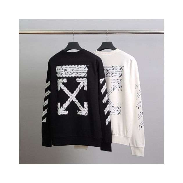 OFF-WHITE 오프화이트 테이프 애로우 맨투맨