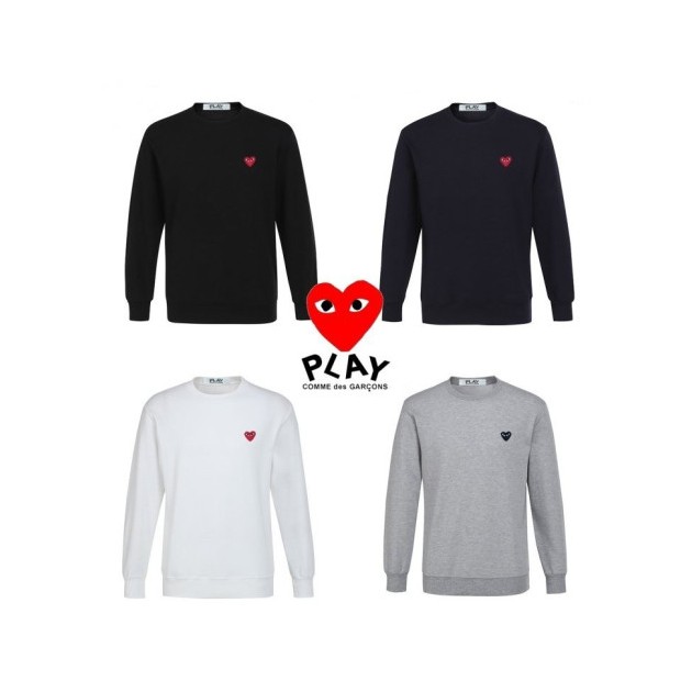 COMME DES GARCONS 꼼데가르송 베이직 데일리 맨투맨