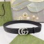 GUCCI 구찌 남성용 벨트 G37881 (40mm) (금장/은장/흑장)