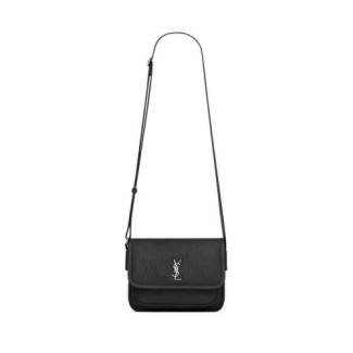 SAINT LAURENT 생로랑 카산드라 그레인 레더 니키백